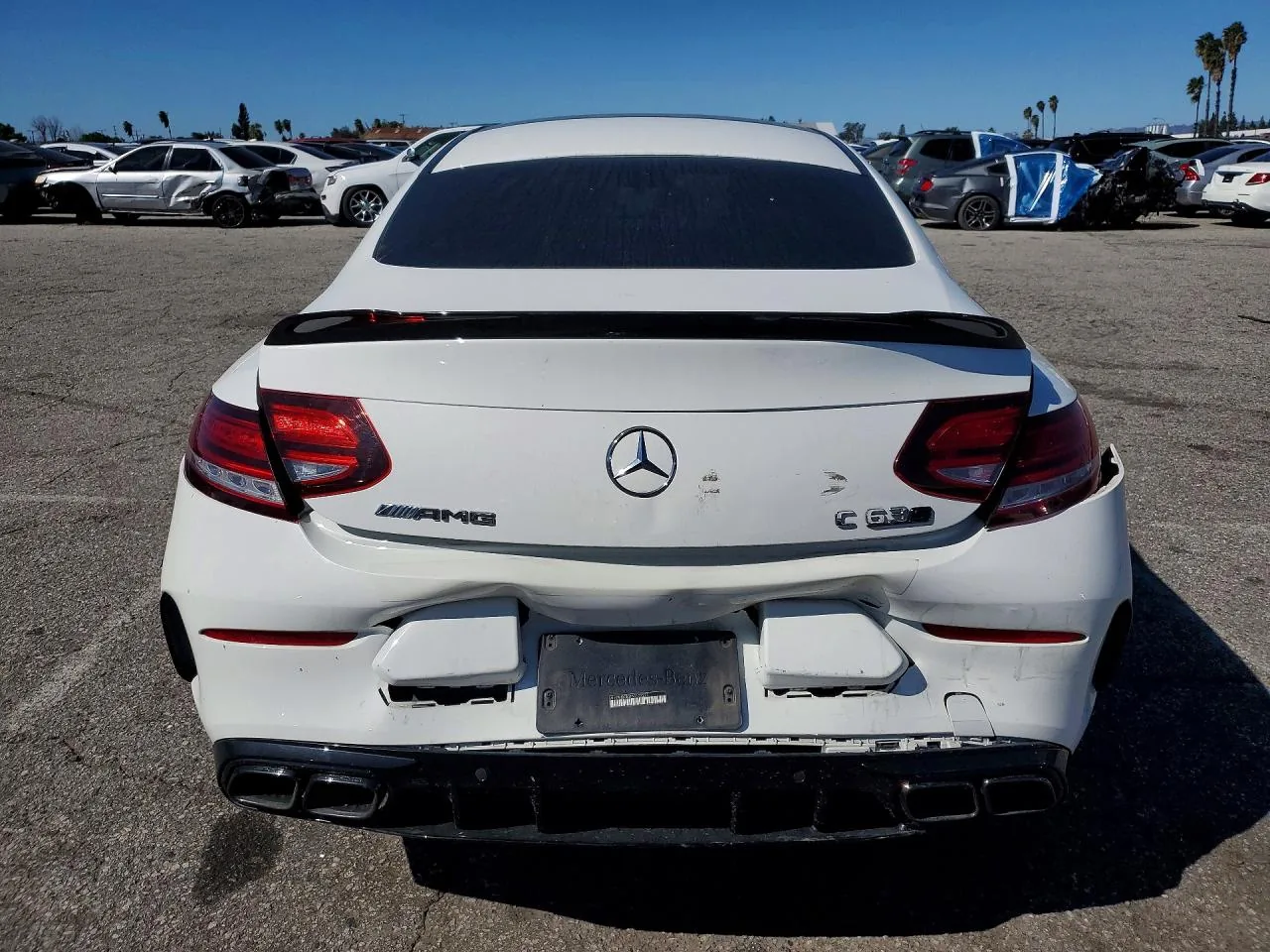 2021 Mercedes-benz C 63 AMG Lot #41599356 thumbnail 4