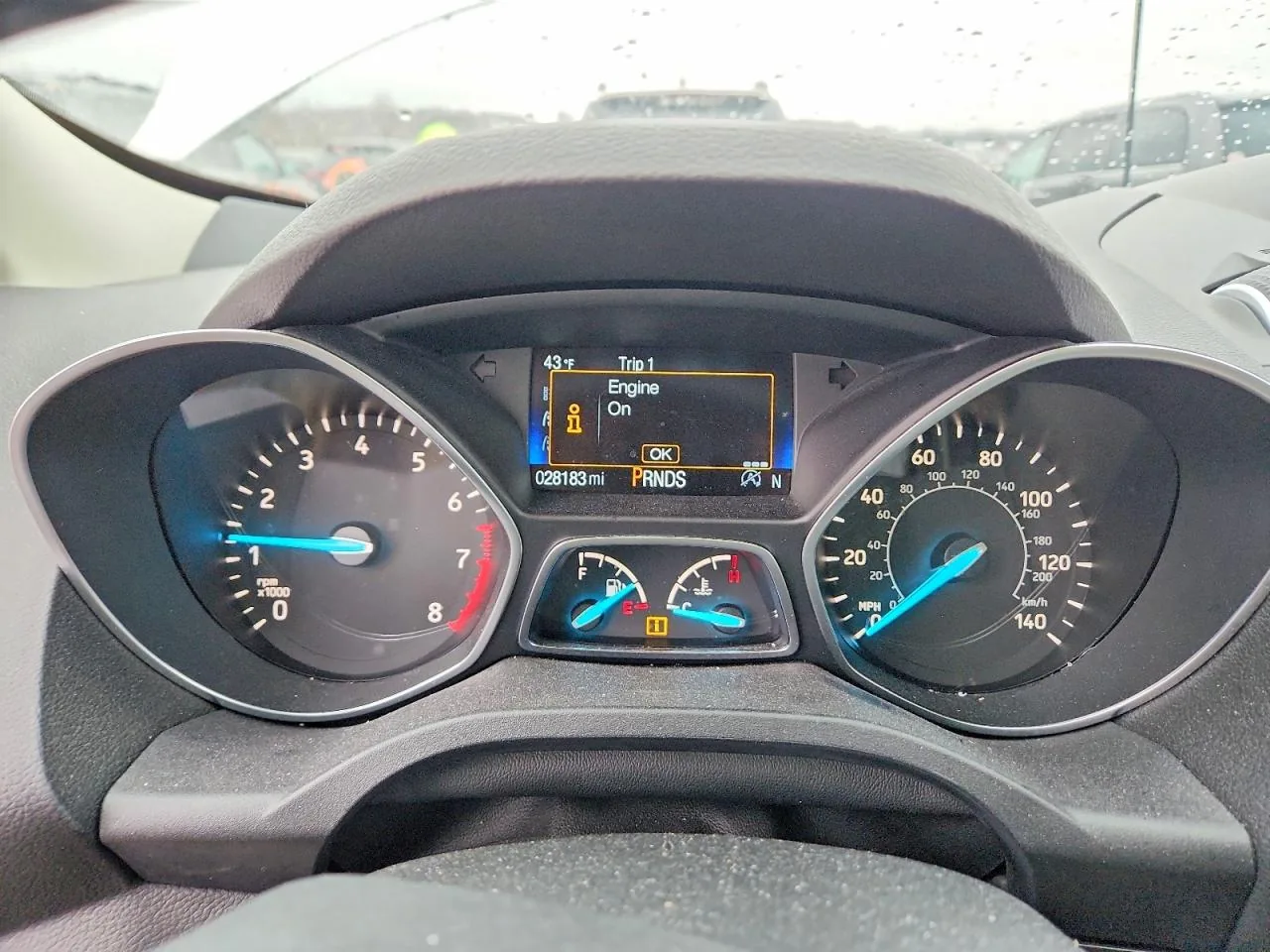 2017 Ford ESCAPE TITANIUM Lot #41614516 thumbnail 5