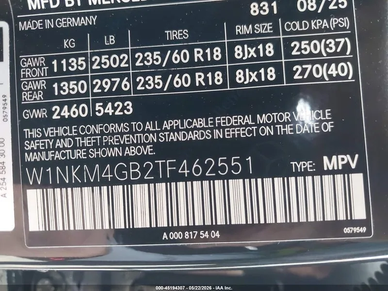 2026 MERCEDES-BENZ GLC 300 Lot #45194307 thumbnail 9