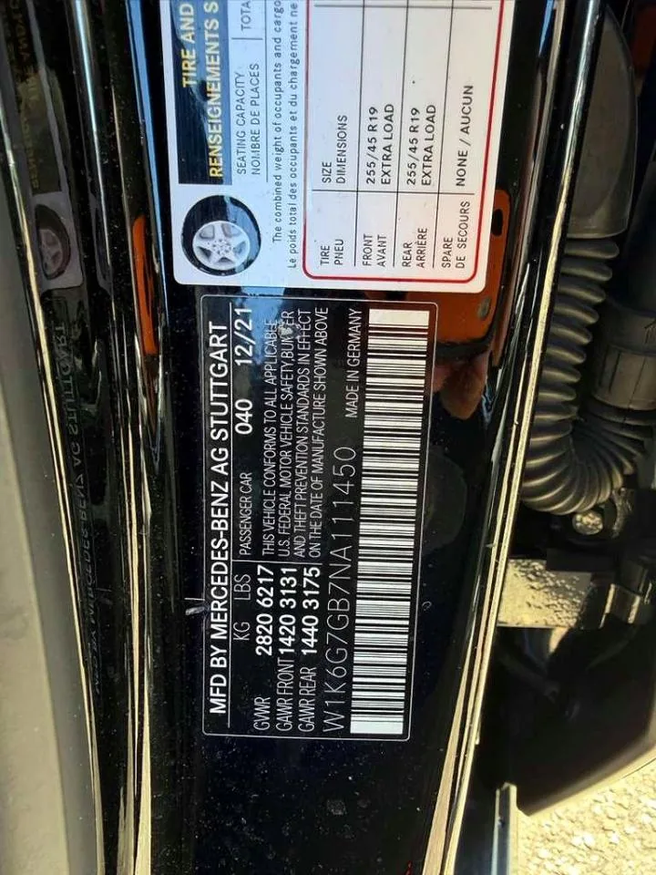 2022 Mercedes-benz S 580 4MATIC Lot #47657536 thumbnail 5