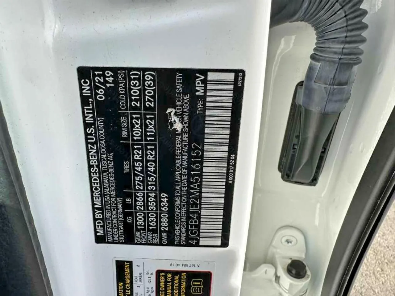 2021 Mercedes-benz GLE 350 Lot #47682356 thumbnail 8