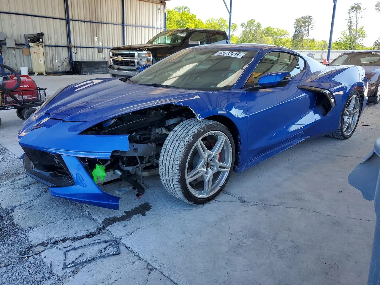 2021 Chevrolet CORVETTE STINGRAY 2LT Lot #48342416 thumbnail 10