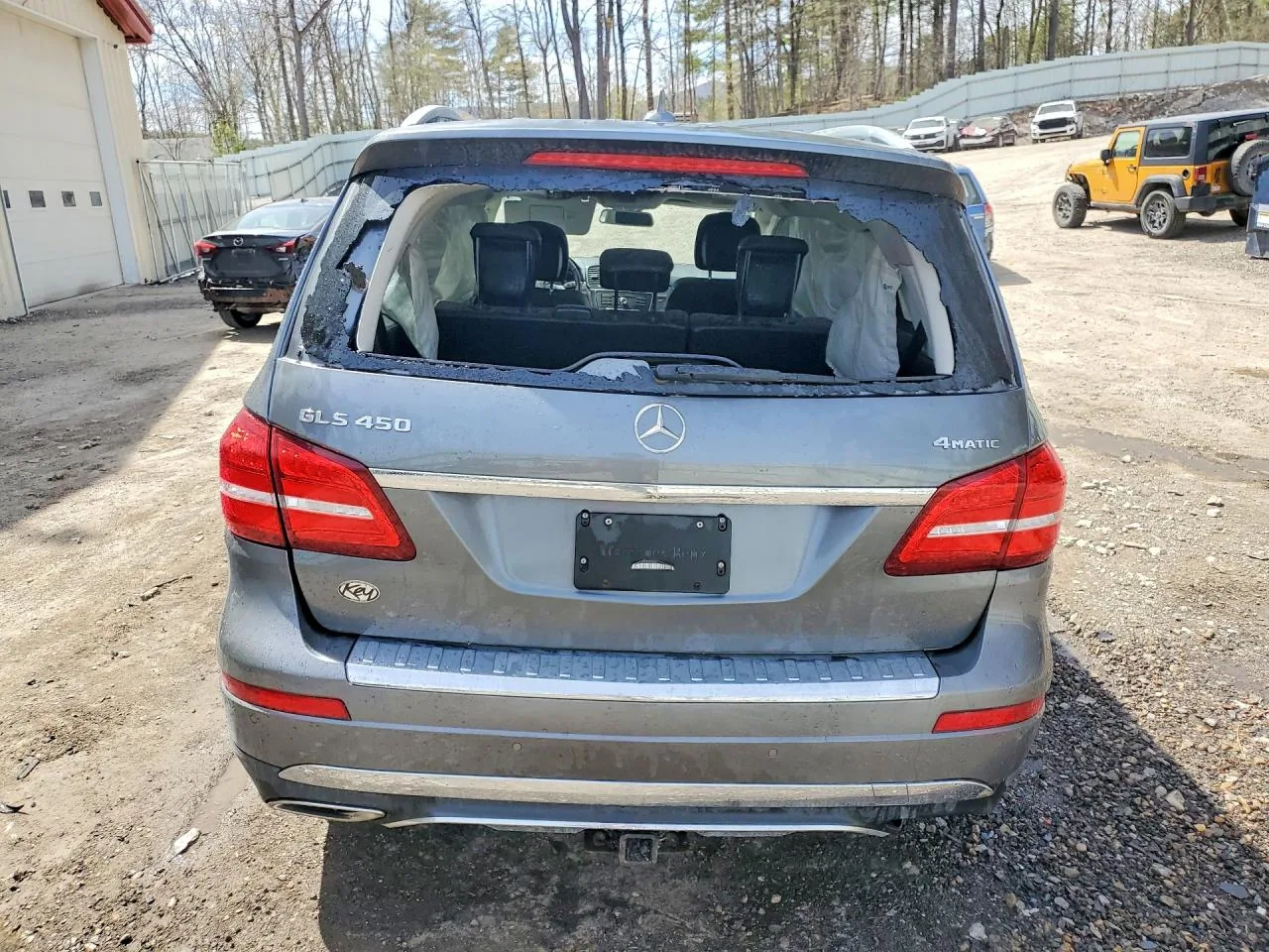 2018 Mercedes-benz GLS 450 4MATIC Lot #49042496 thumbnail 2