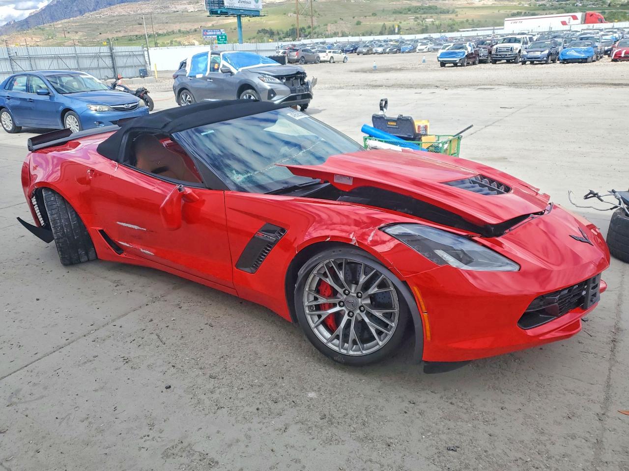 2019 Chevrolet CORVETTE Z06 3LZ Lot #49625506 — VINARCHIVE