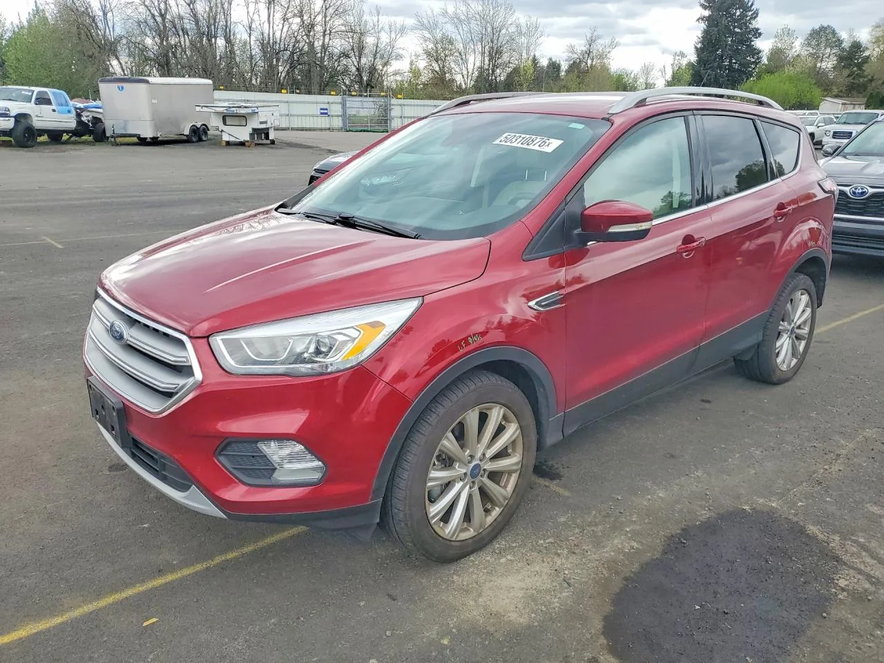 2017 Ford ESCAPE TITANIUM Lot #50310876 thumbnail 7
