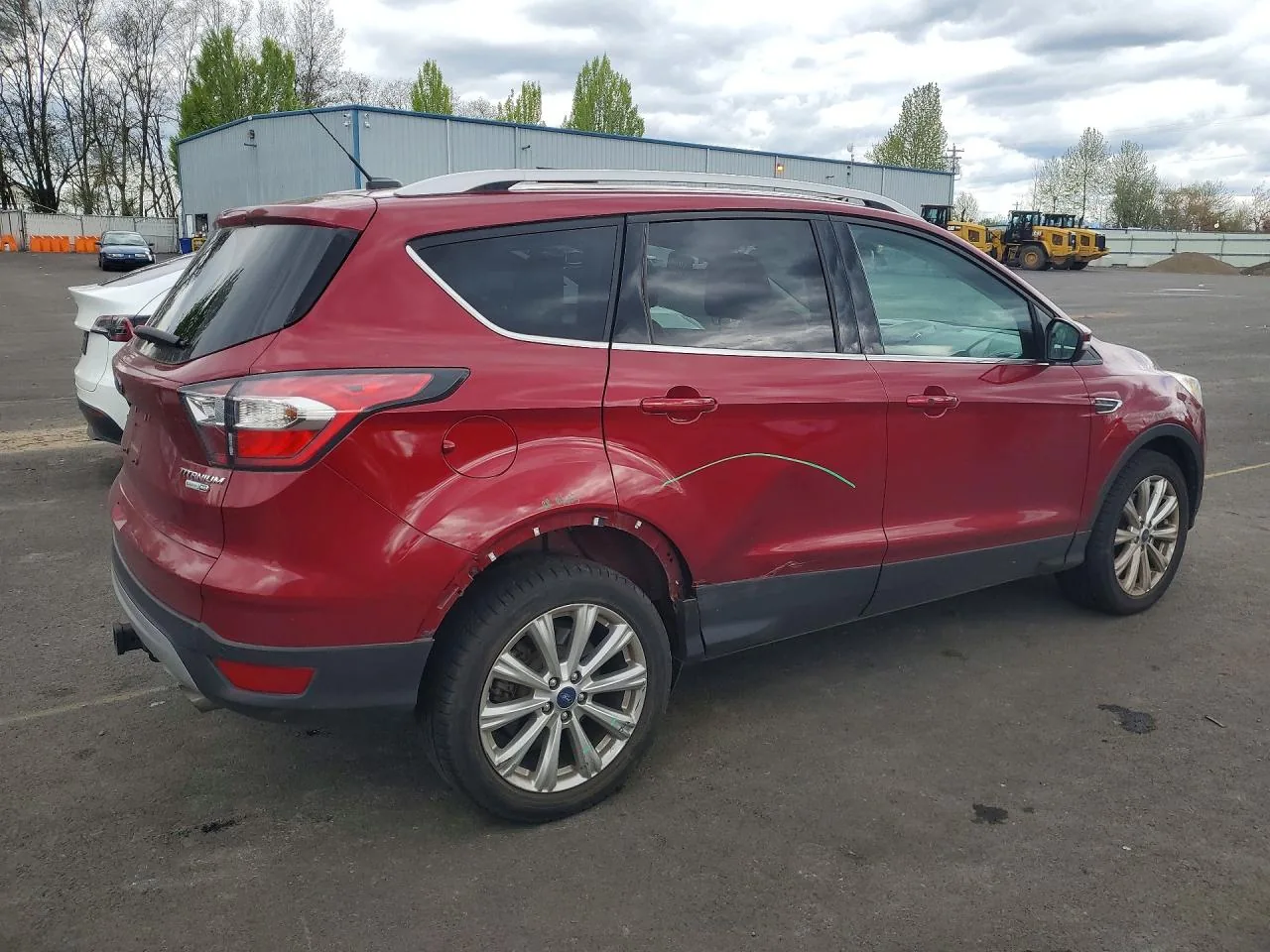 2017 Ford ESCAPE TITANIUM Lot #50310876 thumbnail 8