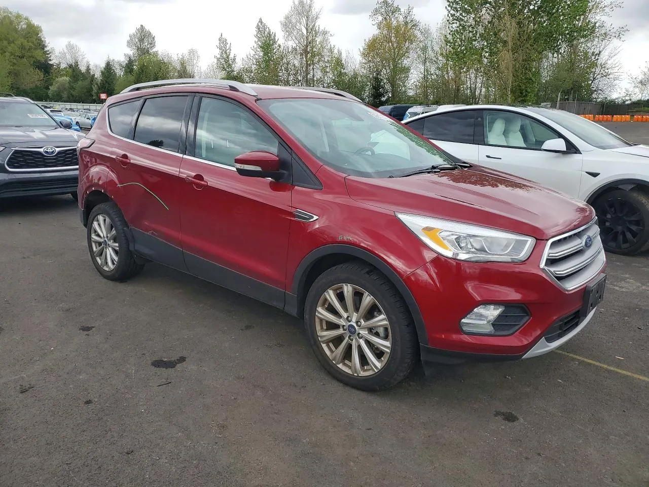 2017 Ford ESCAPE TITANIUM Lot #50310876 thumbnail 11
