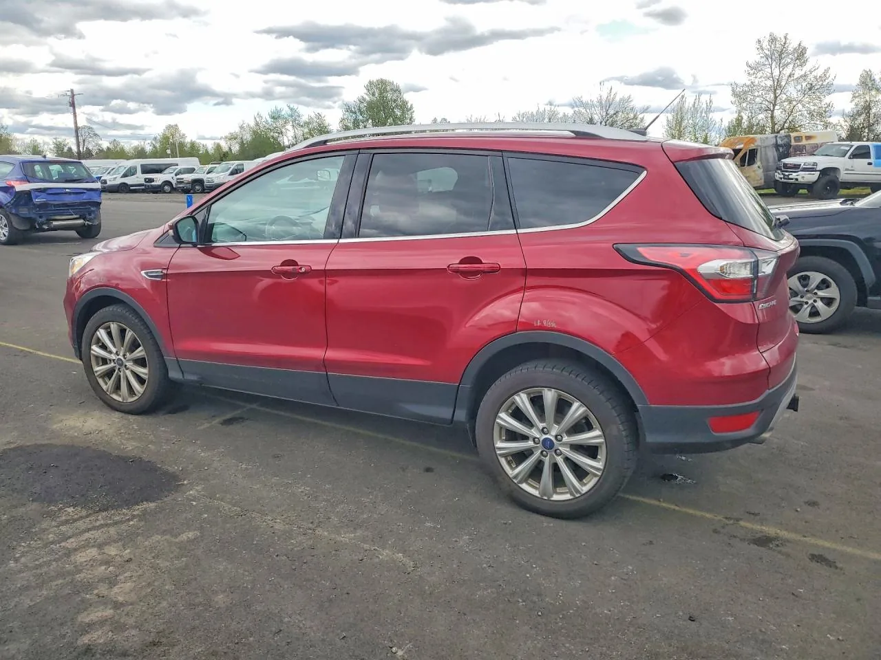 2017 Ford ESCAPE TITANIUM Lot #50310876 thumbnail 12
