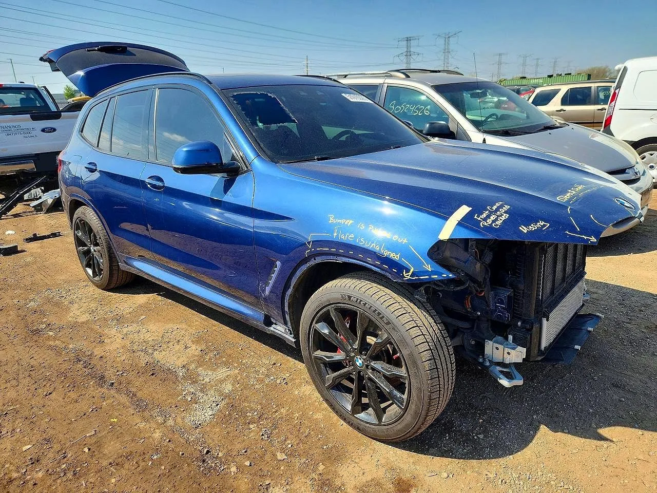 2021 Bmw X3 XDRIVE30I Lot #51010926 thumbnail 3