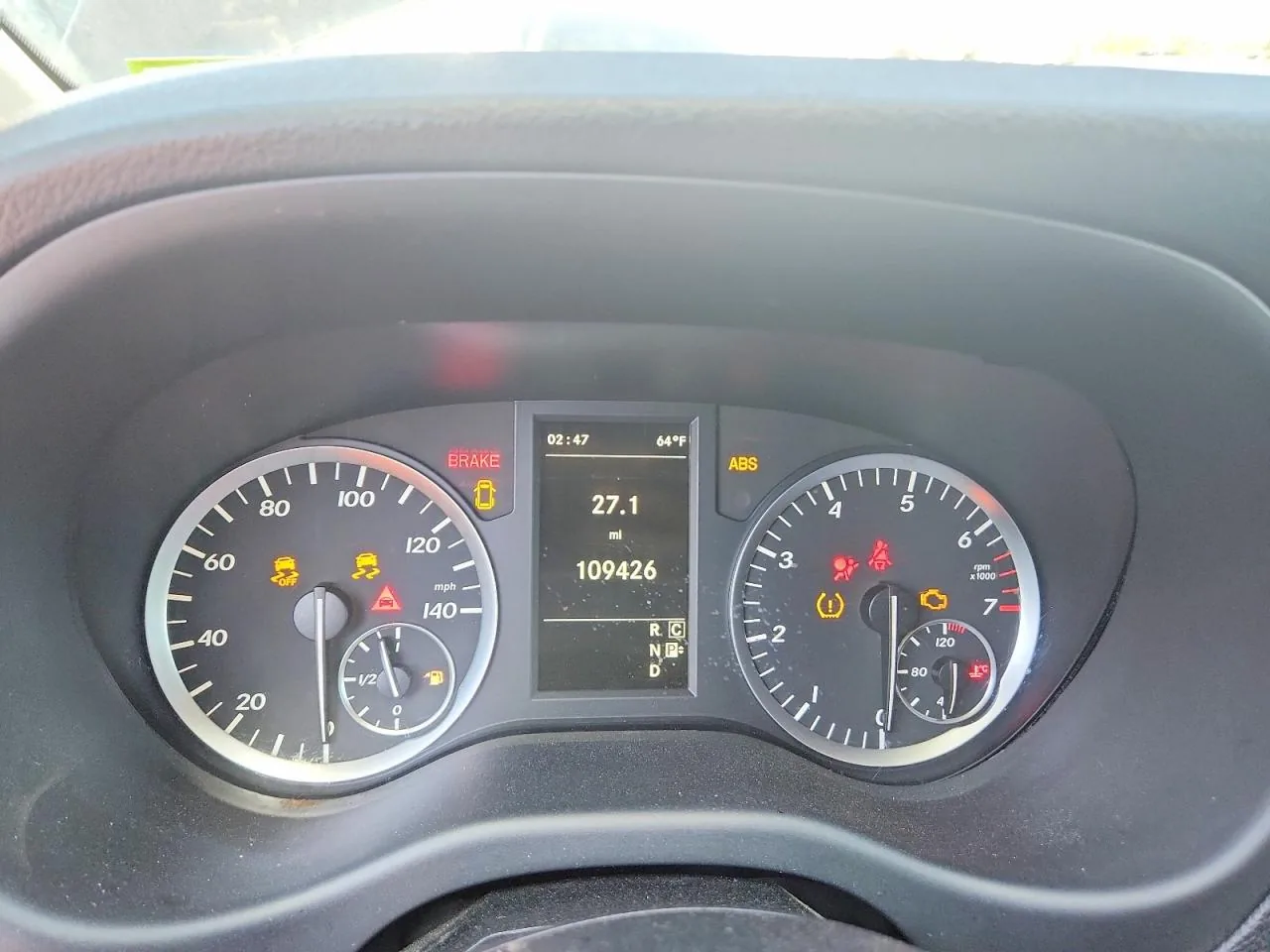 2017 Mercedes-benz METRIS