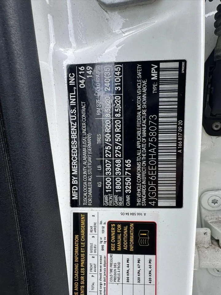 2017 Mercedes-benz GLS 450 4MATIC