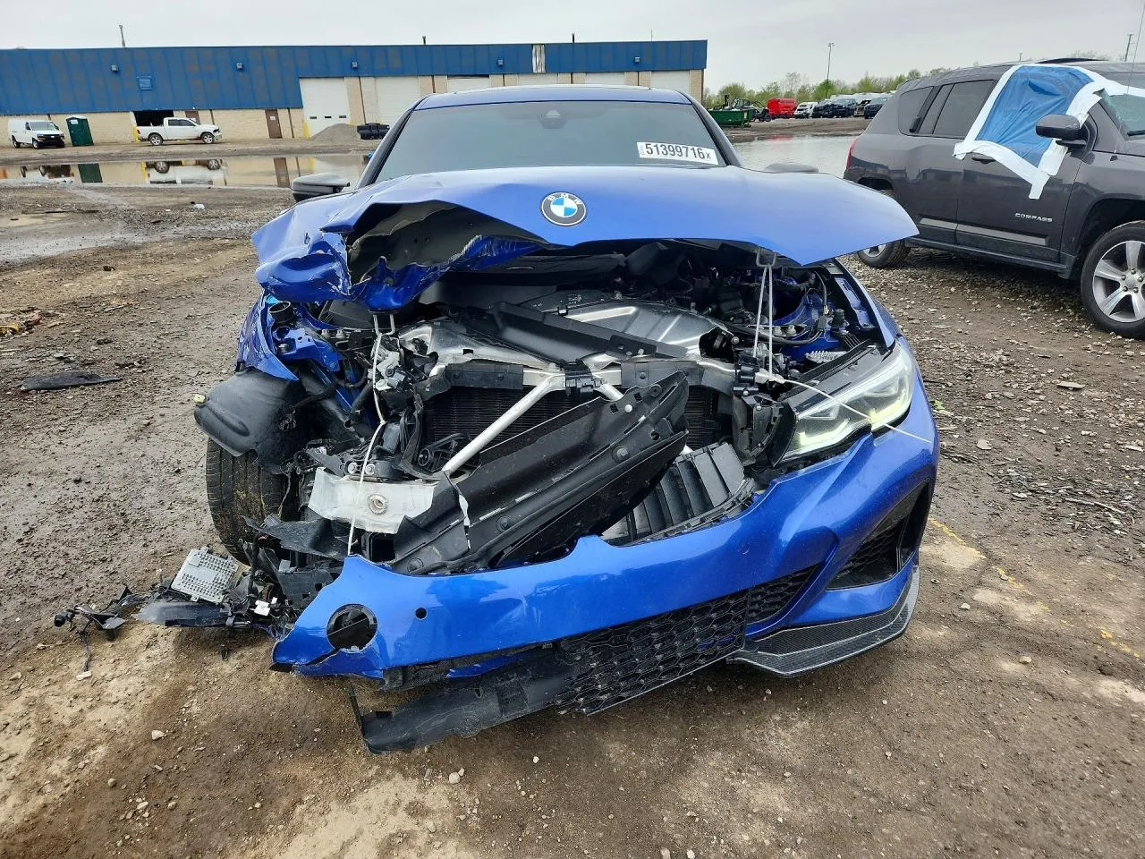 2021 Bmw M340I Lot #51399716 thumbnail 3
