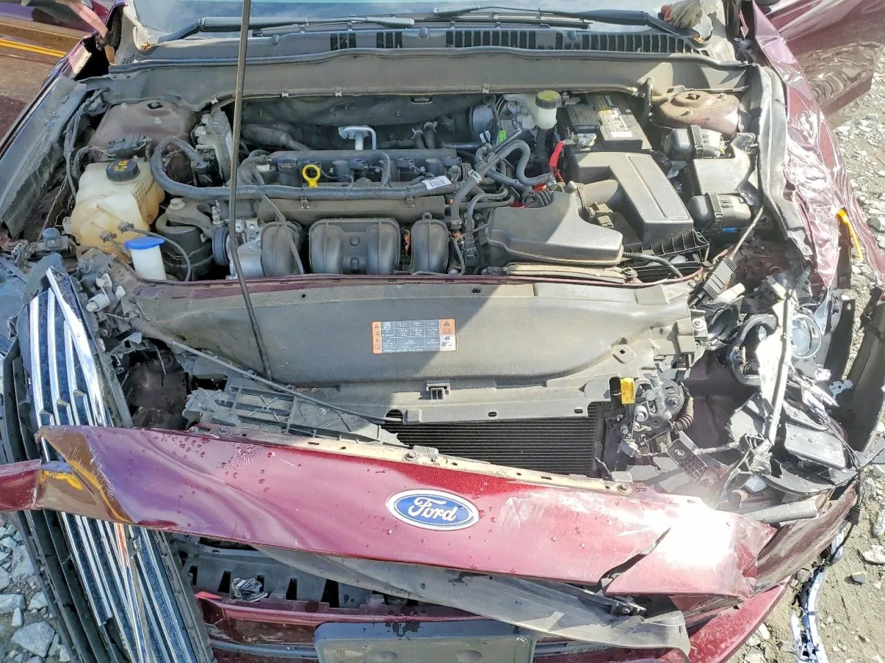 2017 Ford FUSION SE Lot #51573396 thumbnail 3