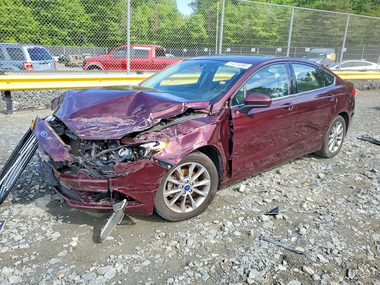 2017 Ford FUSION SE Lot #51573396 thumbnail 9
