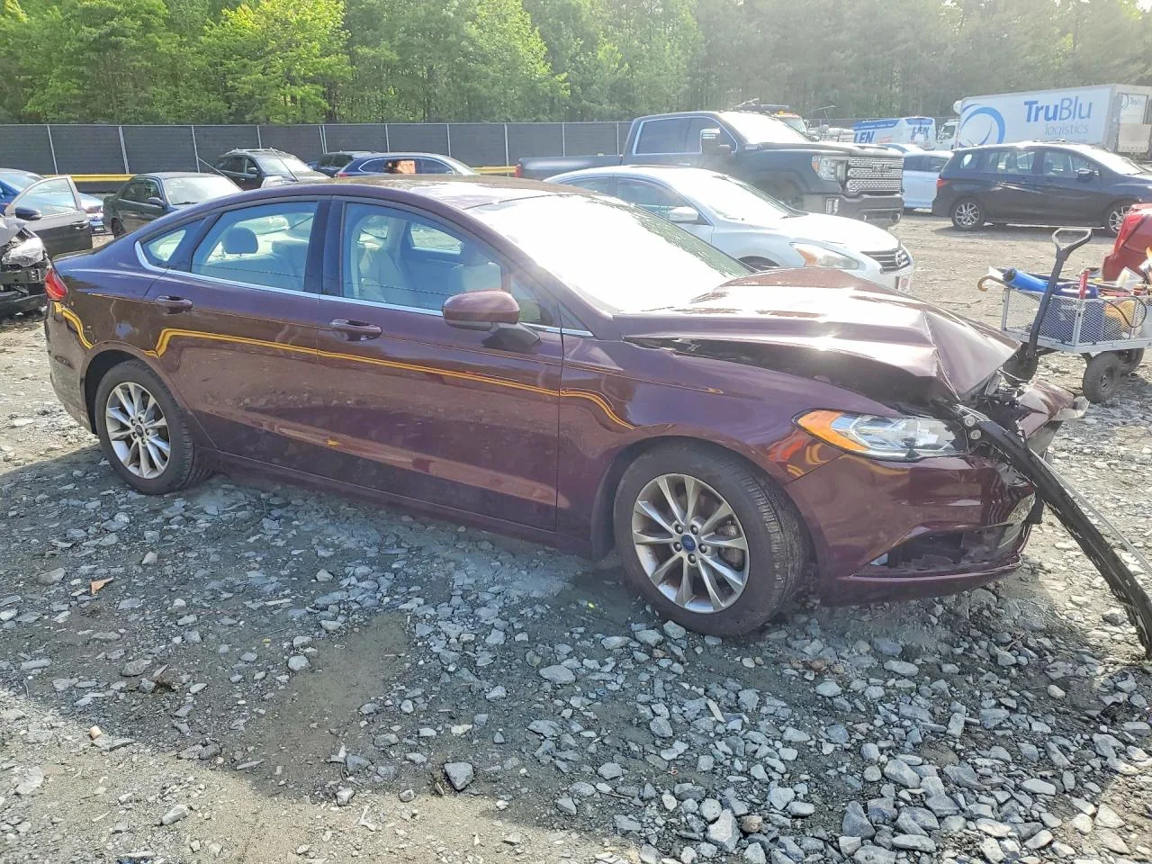 2017 Ford FUSION SE Lot #51573396 thumbnail 10