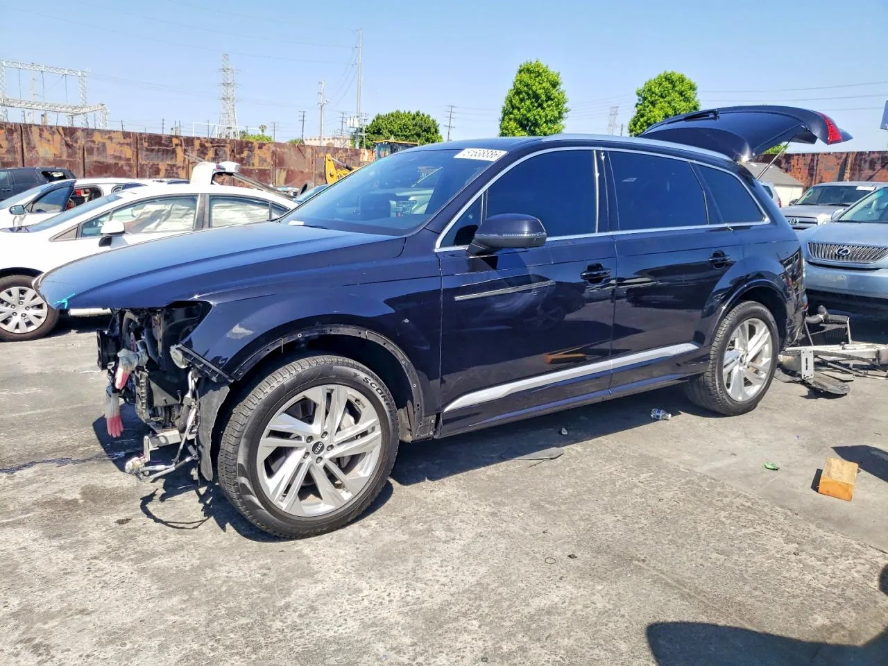 2021 Audi Q7 PREMIUM Lot #51638886 thumbnail 10