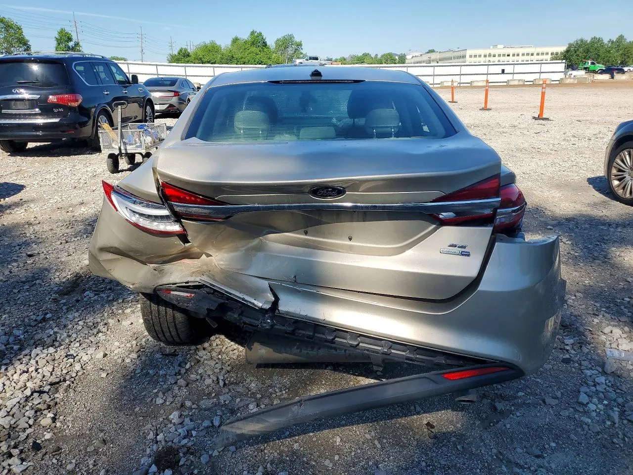 2017 Ford FUSION SE Lot #51725966 thumbnail 9