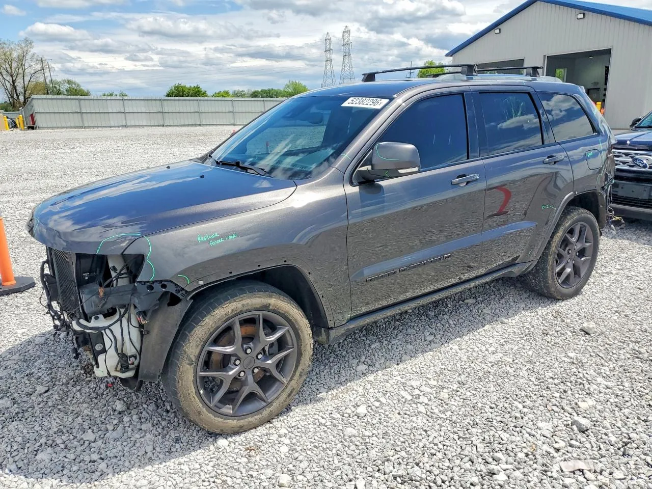 2021 Jeep GRAND CHEROKEE LIMITED Lot #52382296 thumbnail 7