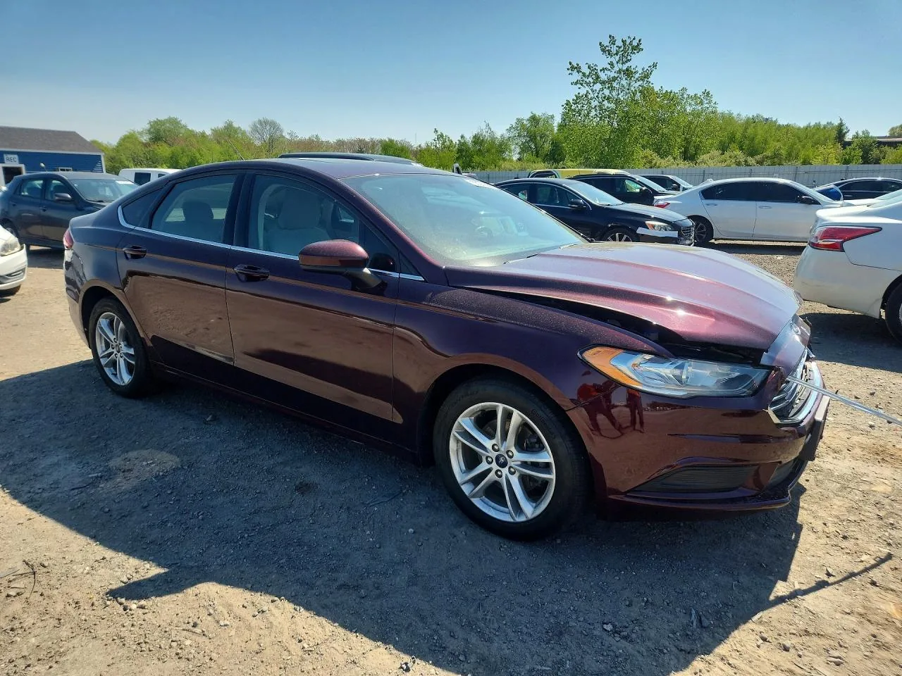2018 Ford FUSION SE Lot #53086096 thumbnail 11