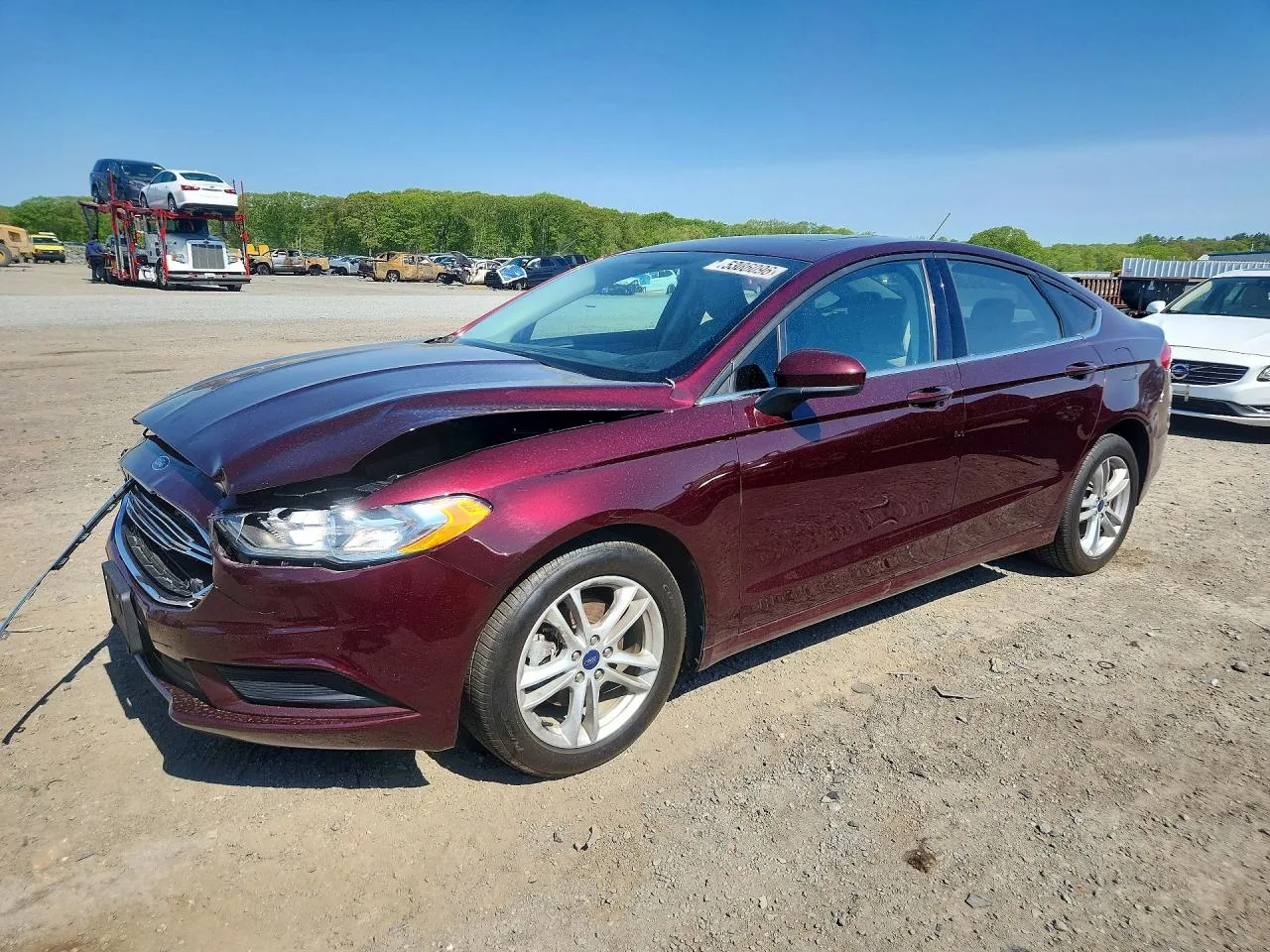 2018 Ford FUSION SE Lot #53086096 thumbnail 8