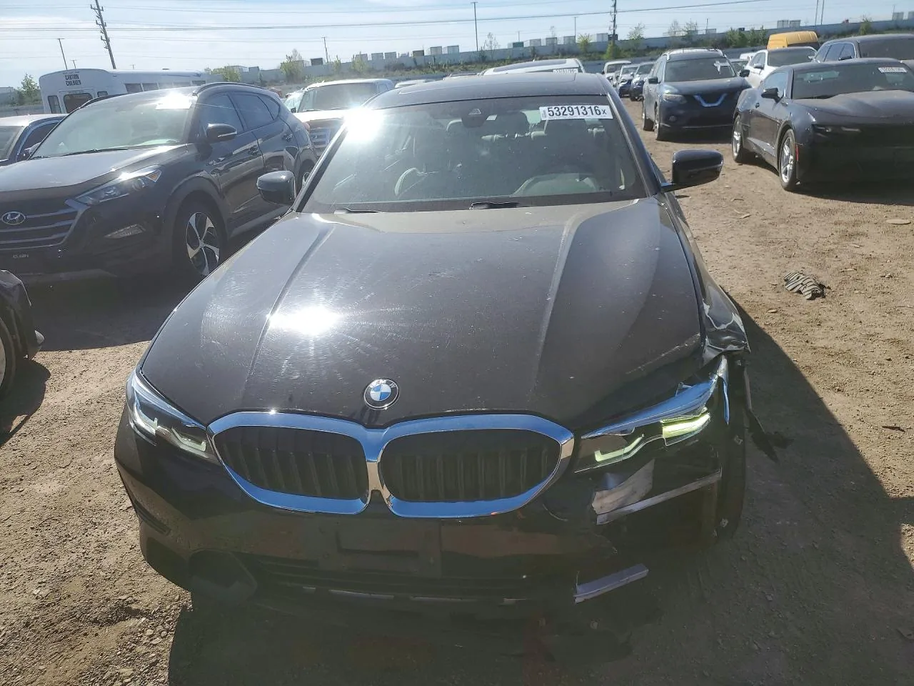 2021 Bmw 330XI Lot #53291316 thumbnail 8