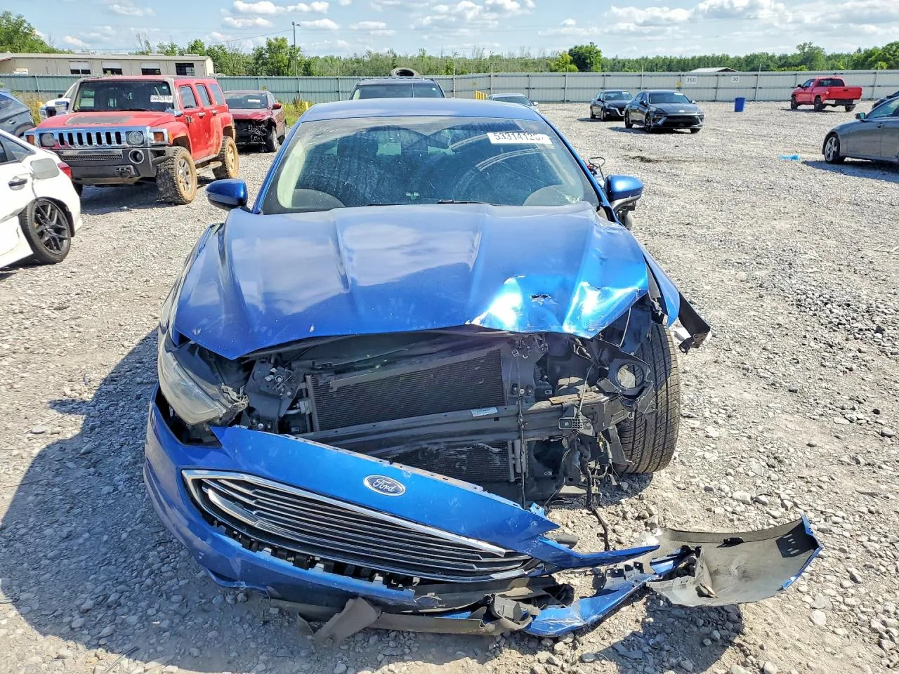2017 Ford FUSION SE Lot #53314126 thumbnail 2