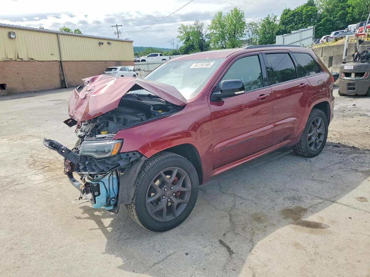 2020 Jeep GRAND CHEROKEE LIMITED Lot #54495186 thumbnail 3