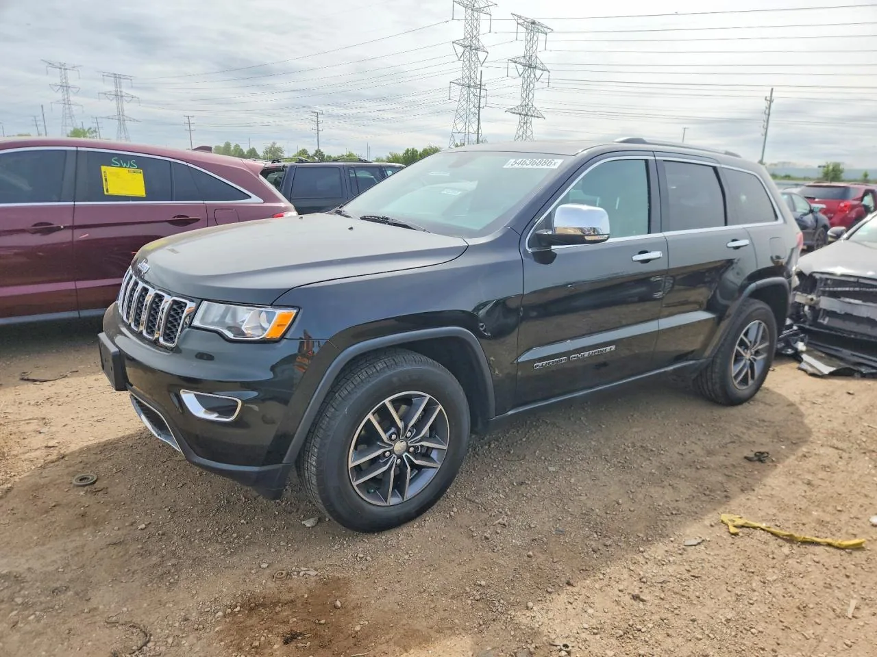 2017 Jeep GRAND CHEROKEE LIMITED Lot #54636886 thumbnail 6