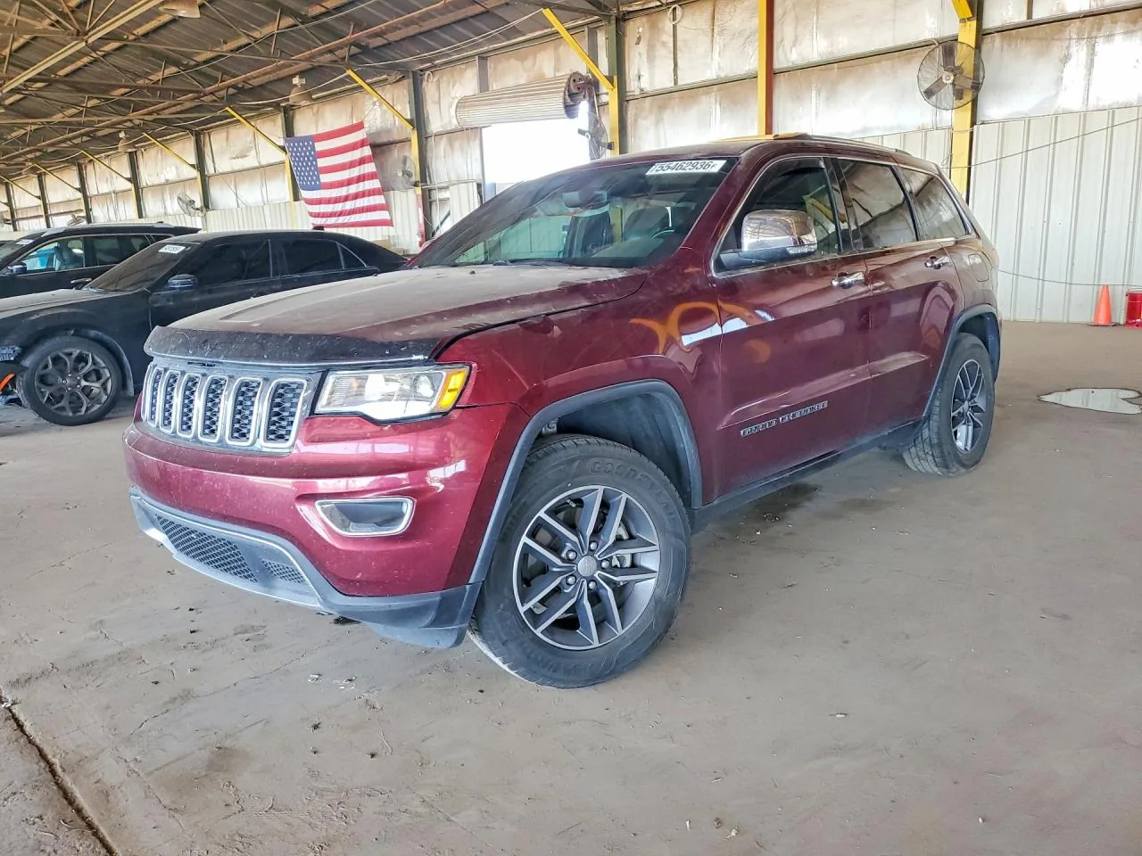 2017 Jeep GRAND CHEROKEE LIMITED Lot #55462936 thumbnail 2