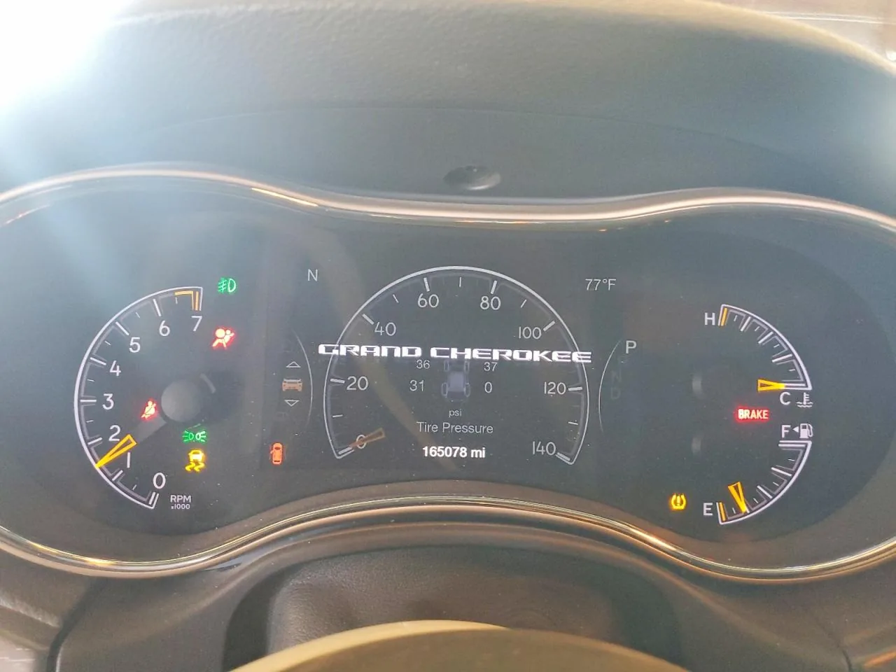 2017 Jeep GRAND CHEROKEE LIMITED Lot #55462936 thumbnail 10