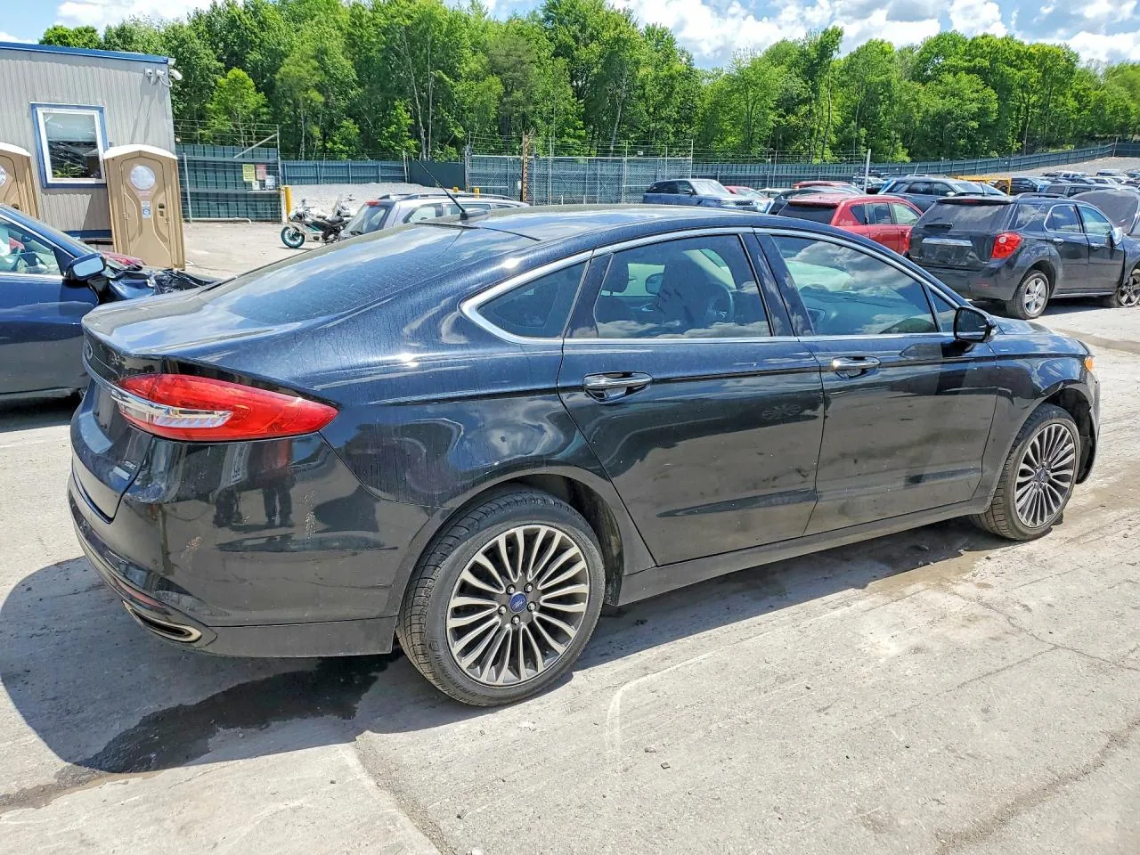 2017 Ford FUSION SE Lot #55540406 thumbnail 3