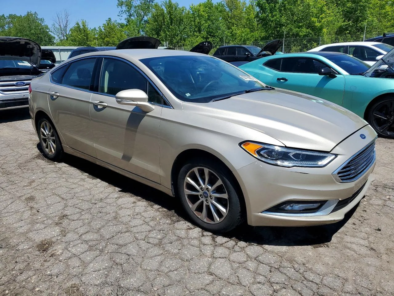 2017 Ford FUSION SE Lot #55775696 thumbnail 9