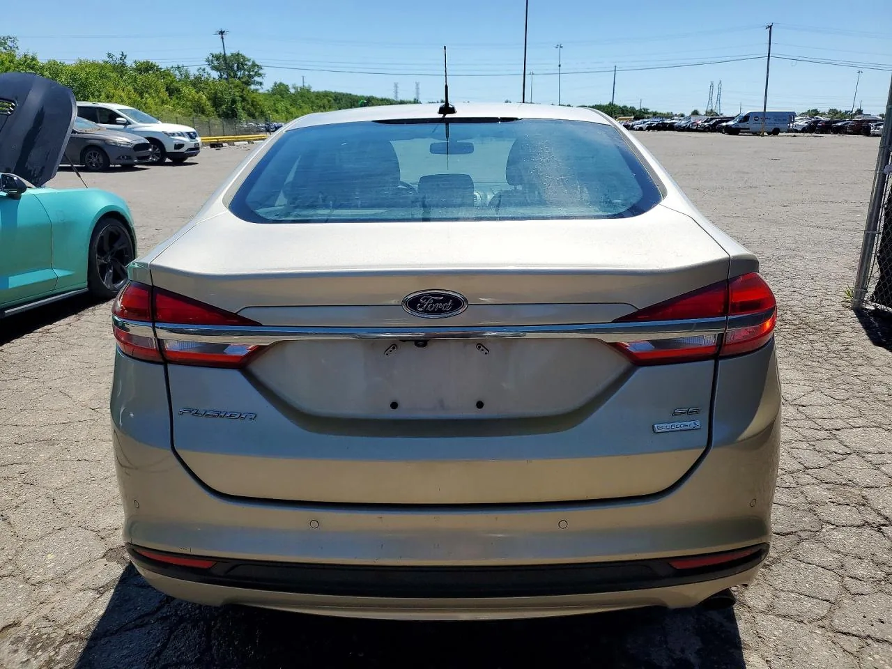 2017 Ford FUSION SE Lot #55775696 thumbnail 10