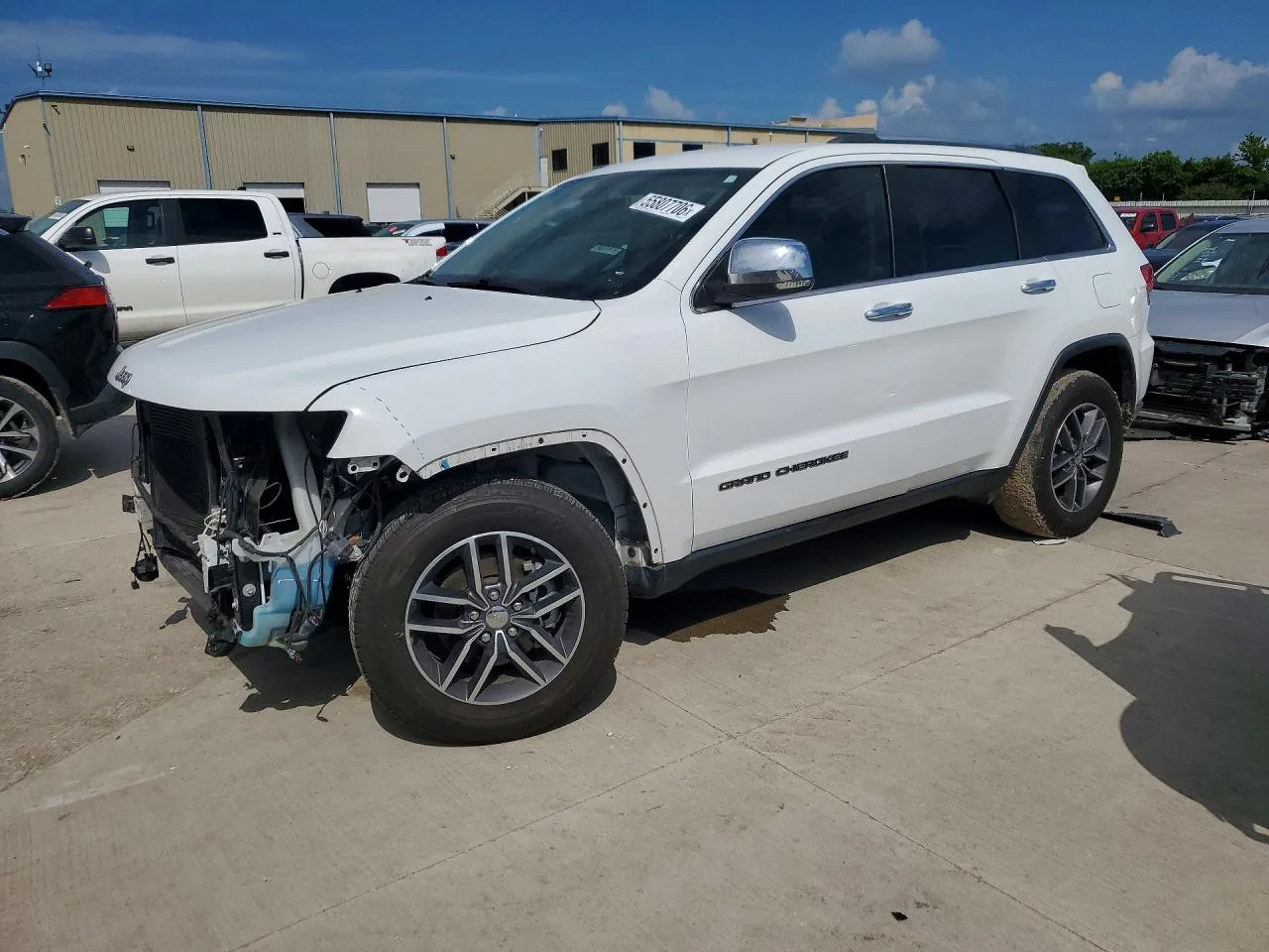 2018 Jeep GRAND CHEROKEE LIMITED Lot #55807706 thumbnail 2