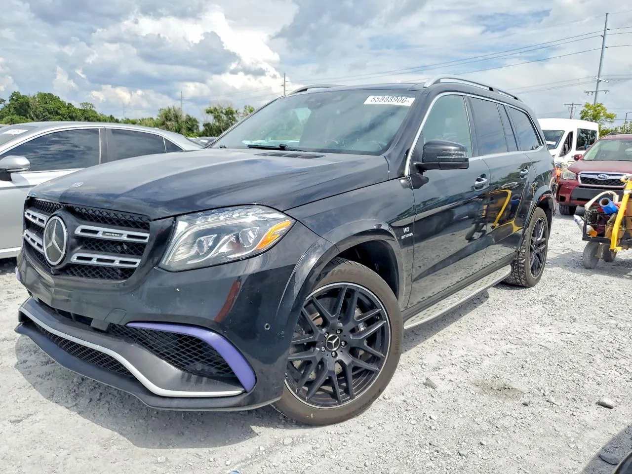 2017 Mercedes-benz GLS 63 AMG 4MATIC Lot #55888906 thumbnail 11