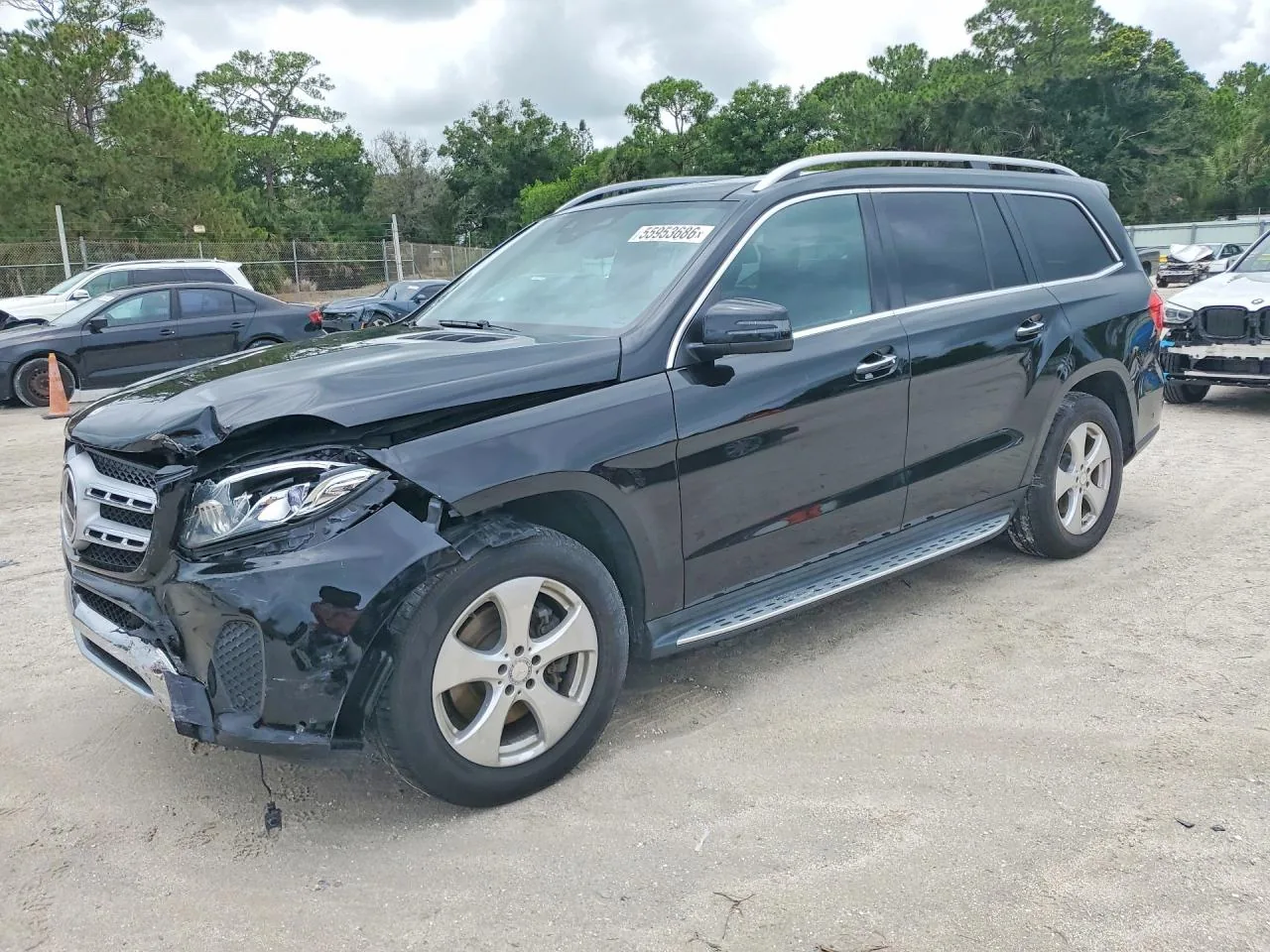 2017 Mercedes-benz GLS 450 4MATIC Lot #55953686 thumbnail 2