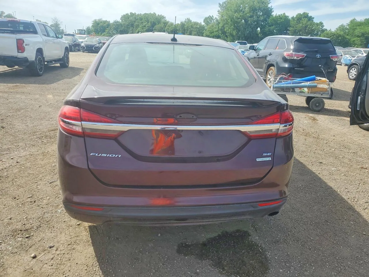 2018 Ford FUSION SE Lot #55962266 thumbnail 7