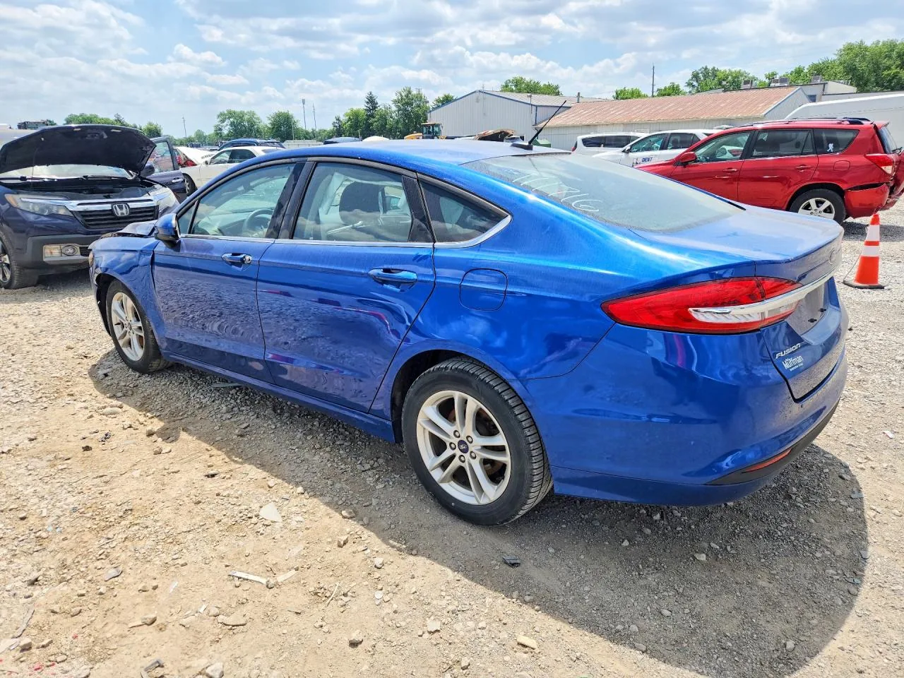 2018 Ford FUSION SE Lot #56125076 thumbnail 8
