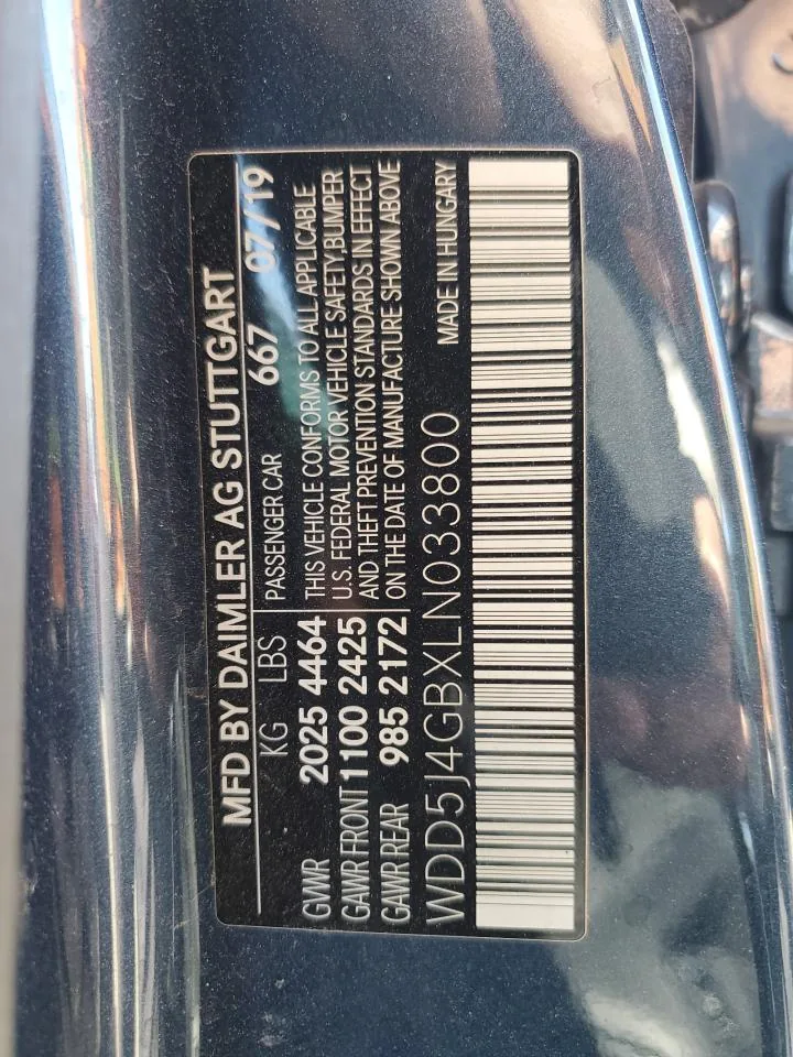 2020 Mercedes-benz CLA 250 Lot #56573075 thumbnail 9