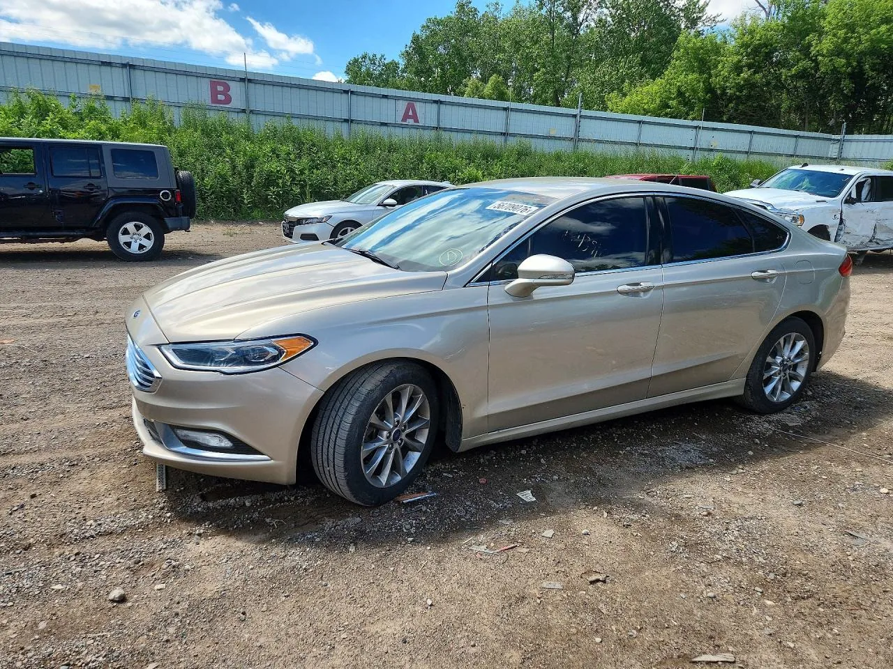 2017 Ford FUSION SE Lot #56709076 thumbnail 4
