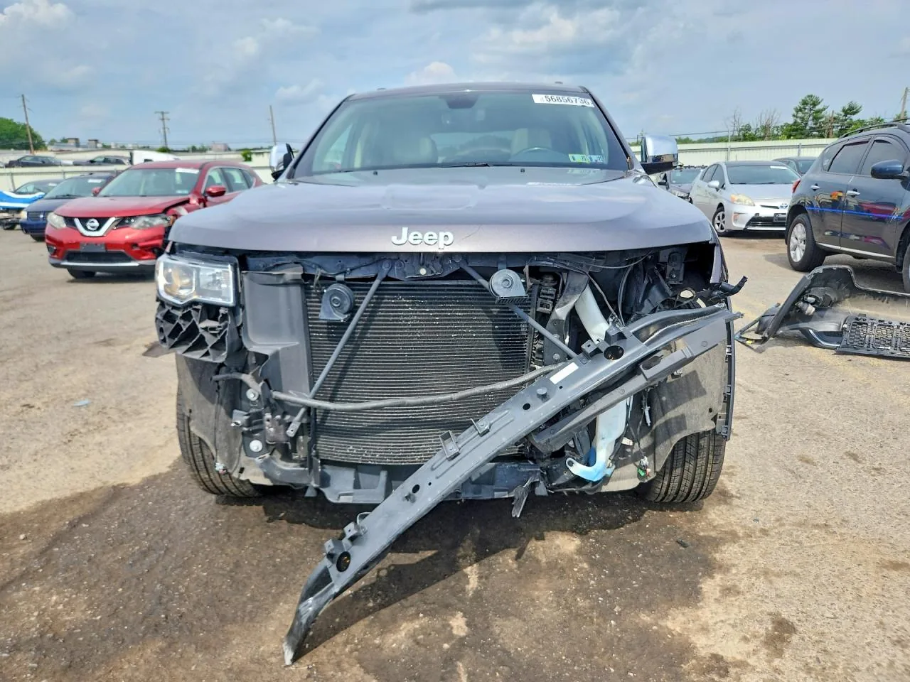 2019 Jeep GRAND CHEROKEE LIMITED Lot #56856736 thumbnail 11