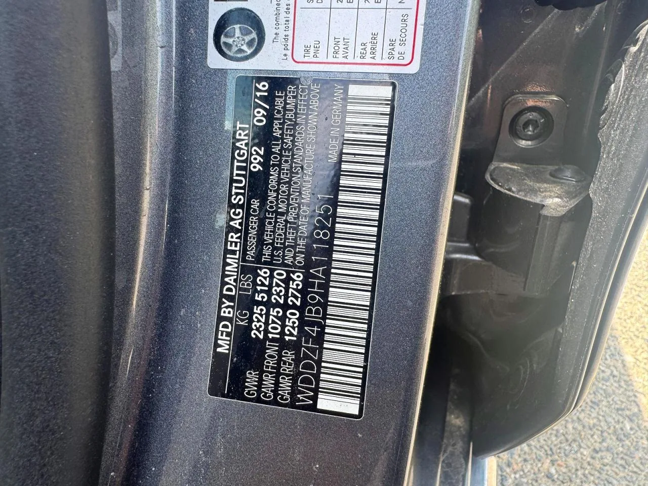 2017 Mercedes-benz E 300 Lot #56869026 thumbnail 8