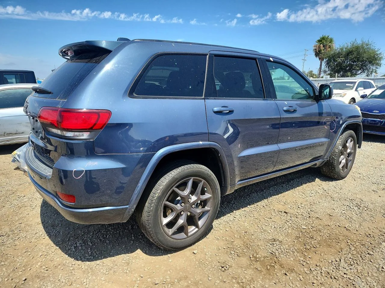 2021 Jeep GRAND CHEROKEE LIMITED Lot #57520996 thumbnail 3