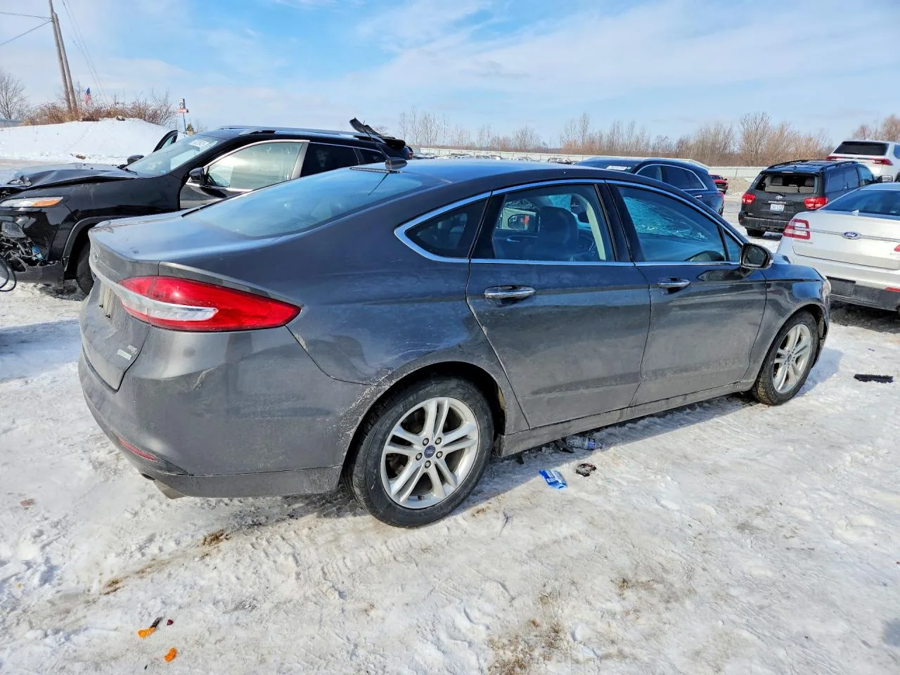 2018 Ford FUSION SE Lot #77324275 thumbnail 6