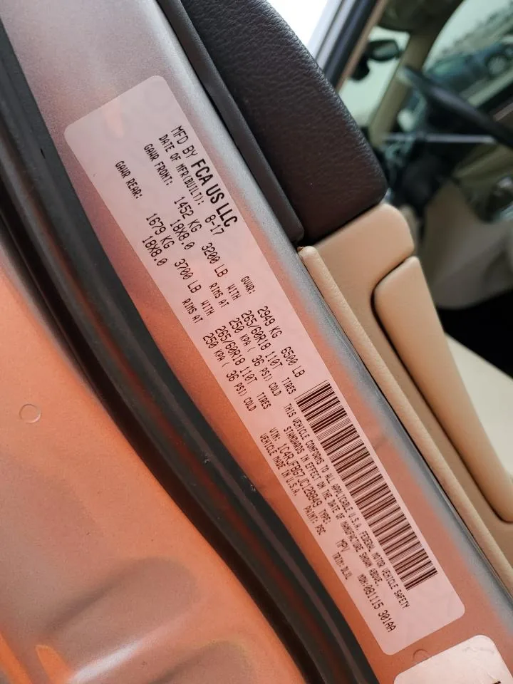 2018 Jeep GRAND CHEROKEE LIMITED Lot #78017134 thumbnail 10