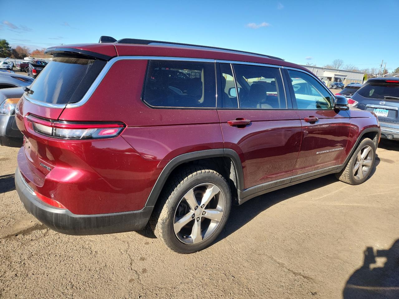 2021 Jeep GRAND CHEROKEE L LIMITED Lot #91321605 — VINARCHIVE