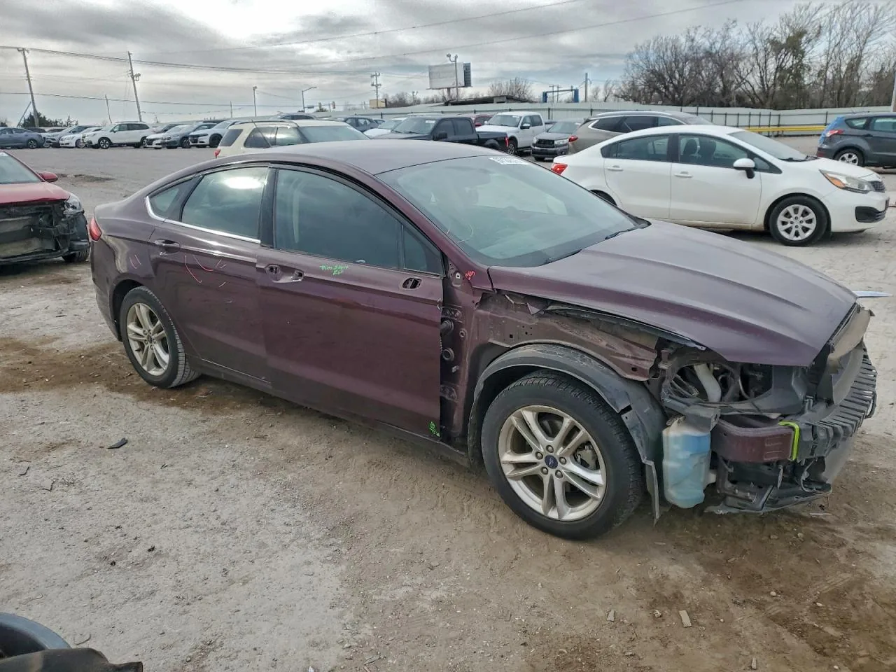 2018 Ford FUSION SE Lot #97137575 thumbnail 7